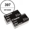Lot de 20 Batteries de montre 397 alcaline 1,55 V Varta