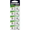 Lot de 10 Batteries 1,5 V AG11 alcaline de montre