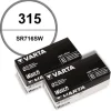 Lot de 20 Piles de montre 315 1.55 V alcaline Varta