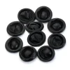 Lot 10 Doigtier Roulé Latex Protection Doigt Noir Taille S