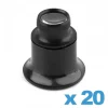 Loupe Horloger Double Lentille x20