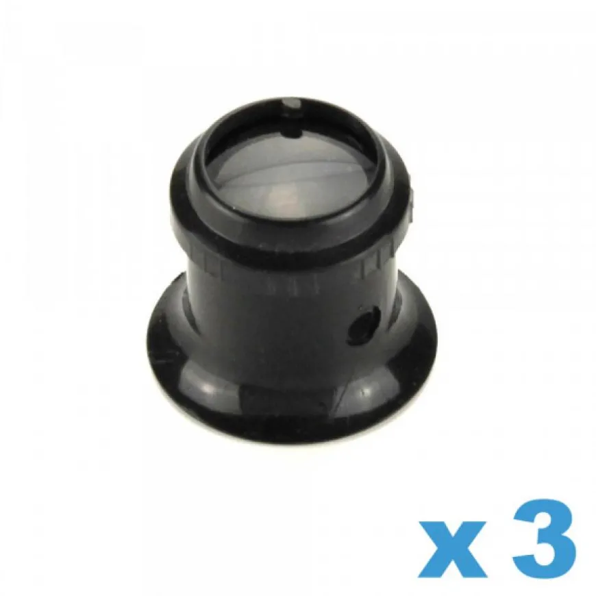 Loupe à oeil 3x
