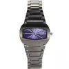 Montre acier noir
