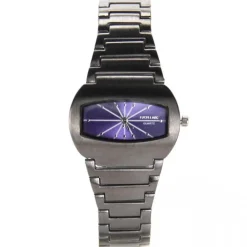 Montre acier noir