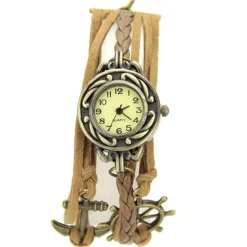 Montre bijou femme caramel