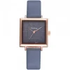 Montre bleue pas chère carrée