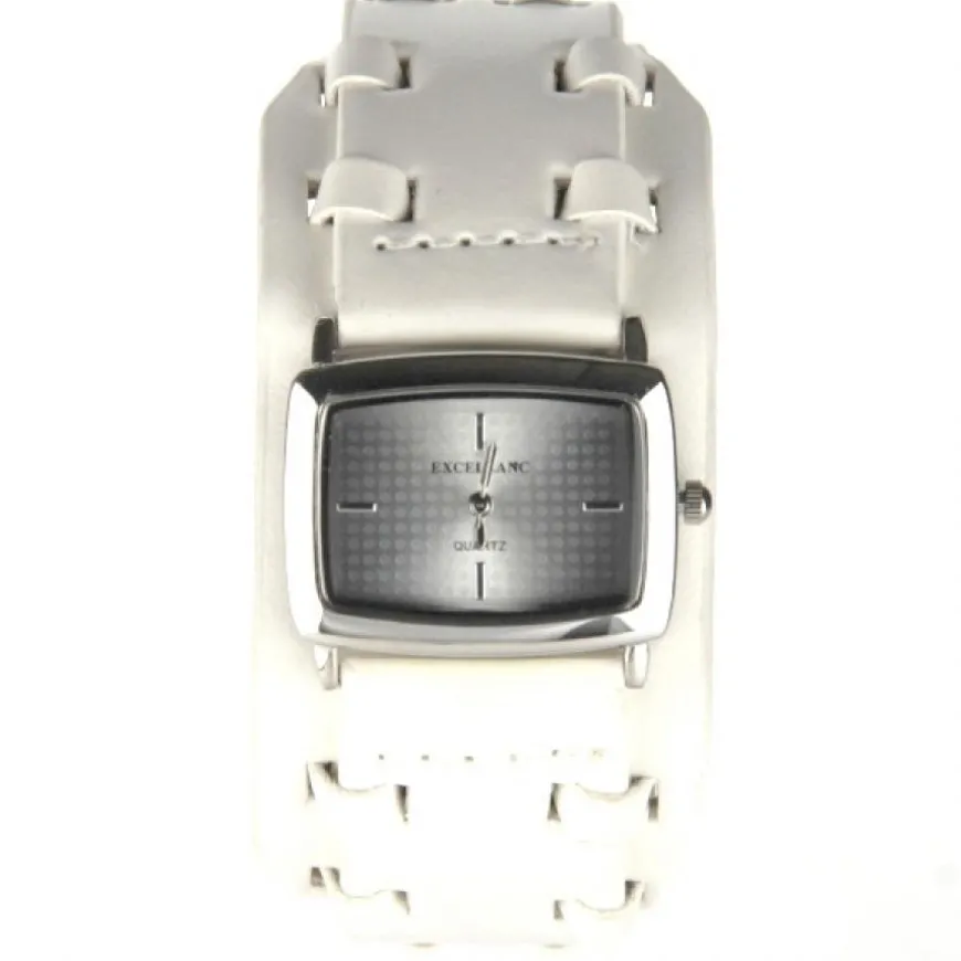 Montre bracelet de force femme et homme blanc