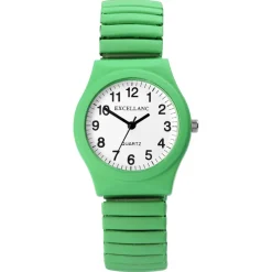 Montre Bracelet Elastique Femme Vert Excellanc