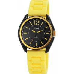 Montre bracelet jaune