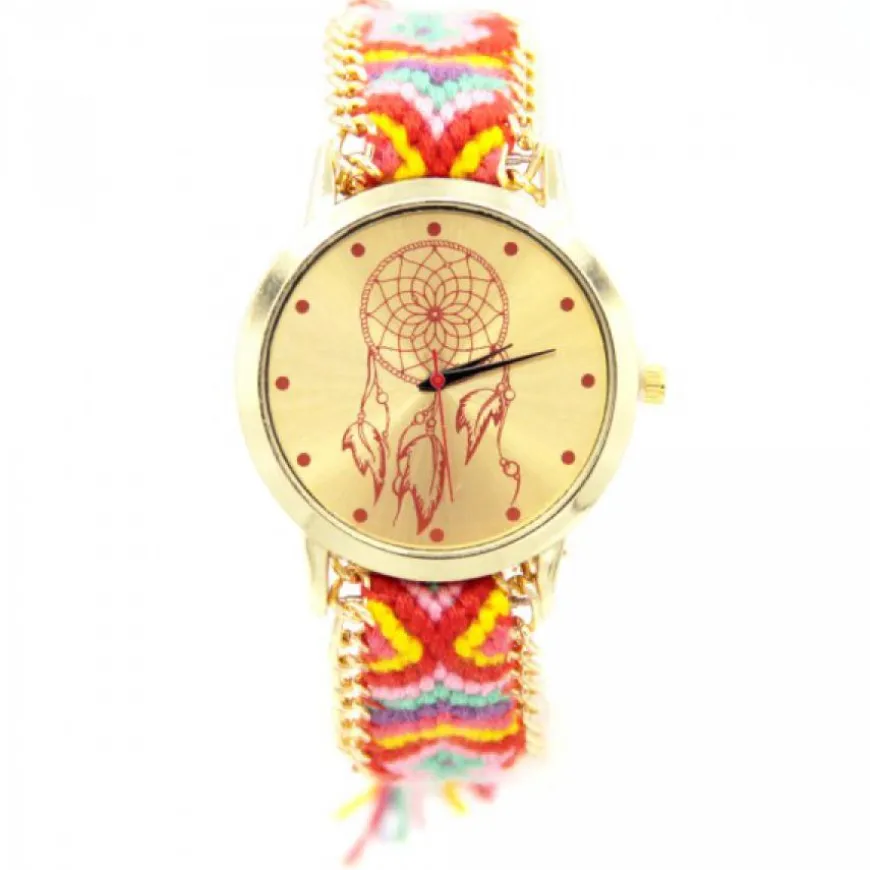 Montre Bracelet Tissu Femme