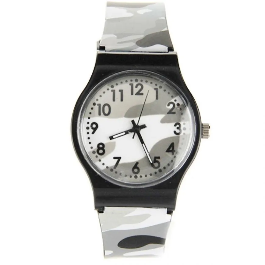 Montre camouflage urbain