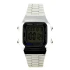 Montre Casio pas chère multifonction grand cadran LCD date, lumière alarme