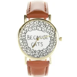 Montre chat pas chère pour femme