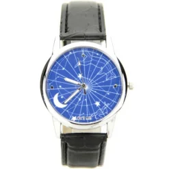 Montre constellation étoiles lune unisexe