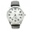Montre Cuir Homme Noir Croco marque MC