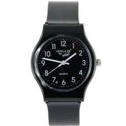 Montre de marque Willis unisexe pas chère noire