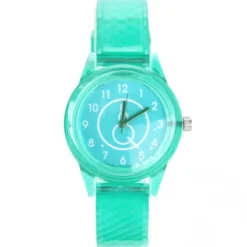 Montre fantaisie originale pour enfant couleur vert