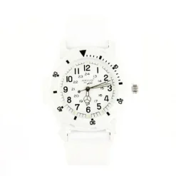Montre femme enfant pas chère blanc Willis