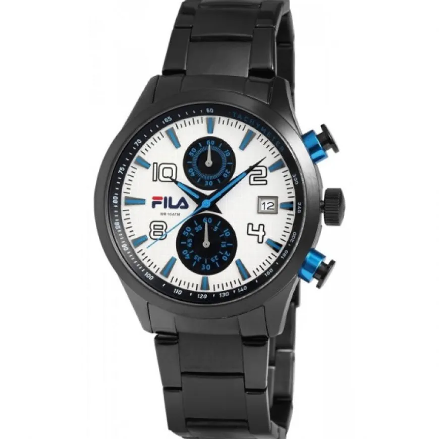 Montre Fila acier noir