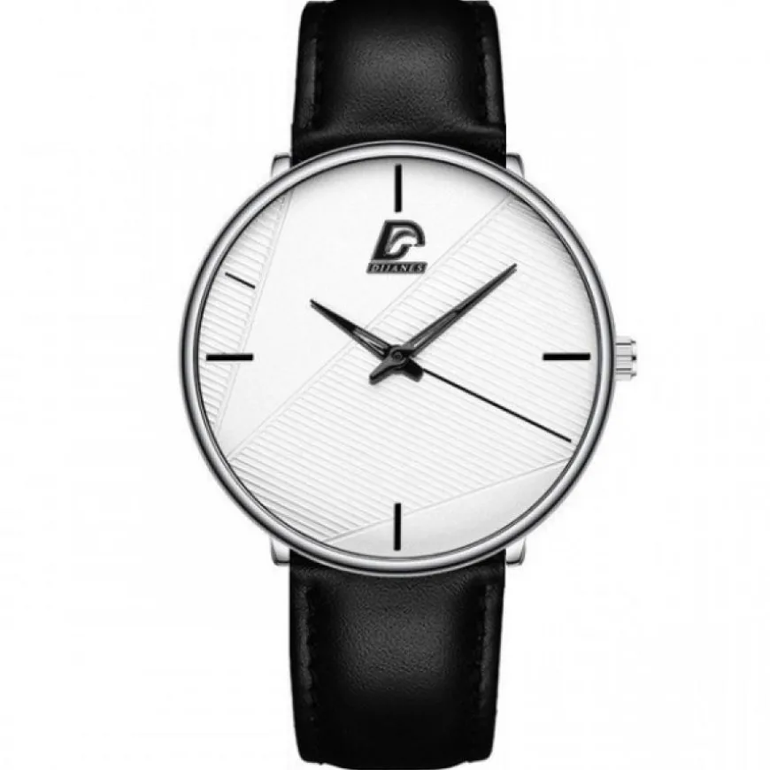 Montre Fine Homme pas chère - Cuir PU