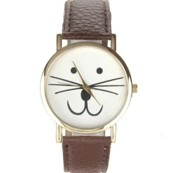 Montre frimousse de chat pas chère