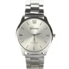 Montre Geneva homme bracelet acier