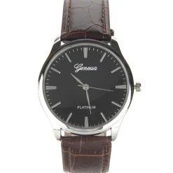 Montre geneva homme épurée pas chère