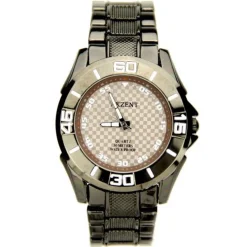 Montre homme en acier noir