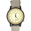 Montre homme urbain bracelet désert cuir