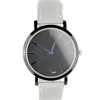 Montre jeune homme classe bracelet cuir gris