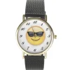 Montre lunettes de soleil smiley