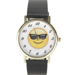 Montre lunettes de soleil smiley
