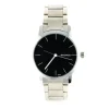 Montre métal de marque BADACE cadran noir