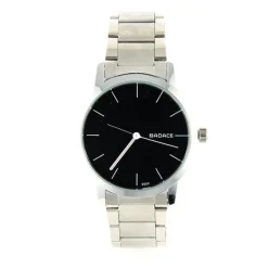Montre métal de marque BADACE cadran noir