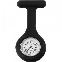 Montre noir infirmière silicone pas chère femme