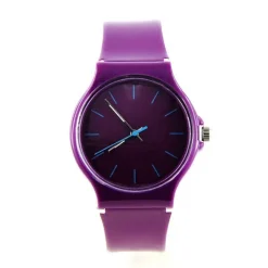 Montre originale pourpre violet bracelet plastique