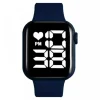 Montre pas chère bleu gros chiffres