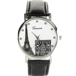 Montre pas chère Geneva tour Eiffel Paris