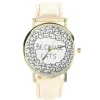 Montre pas chère petit chat femme