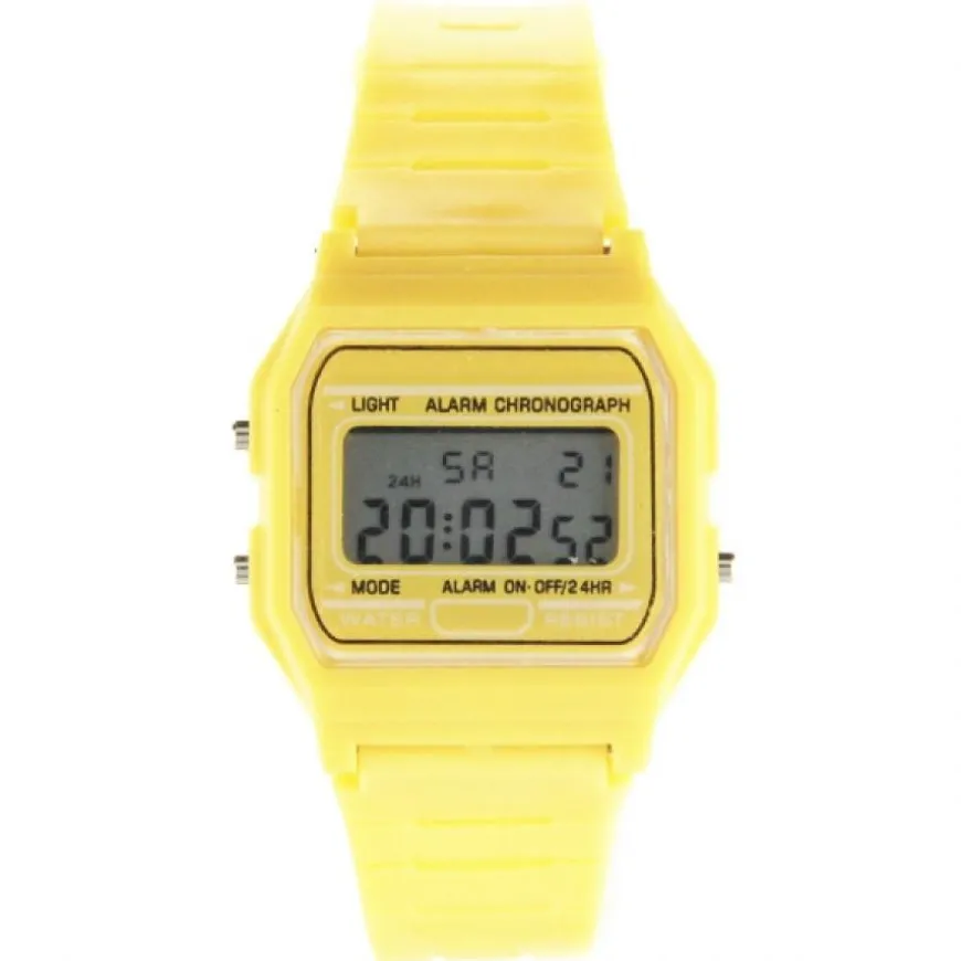 Montre pas chère réveil fonction alarme homme et femme