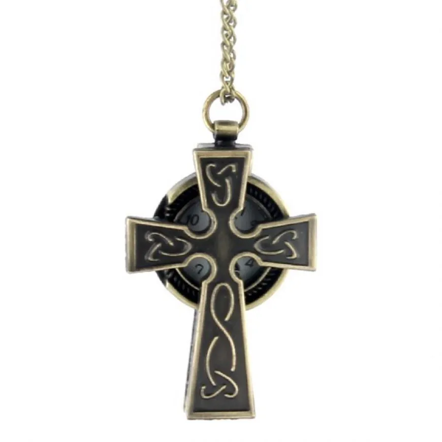 Montre Pendentif croix celte pas cher + chaine
