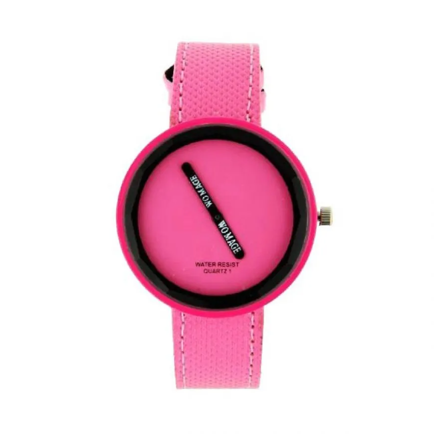 Montre rose femme pas chère de marque Womage
