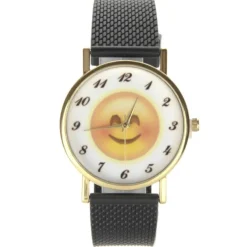 Montre Smiley timide joues rouges