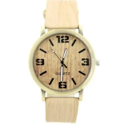 Montre style bois pas chère