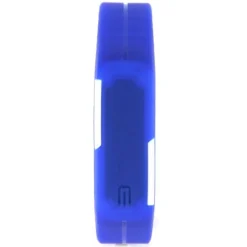 Montre style sport bleu led rouge bracelet réglable