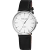 Montre unisexe avec bracelet imitation cuir Excellanc