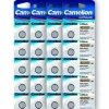 Pack de 20 Batteries pour montre CR1216  3 V lithium