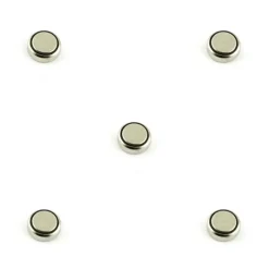 Pack de 5 Batteries 1,5 V alcaline AG2  pour montre