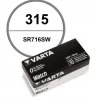 Pack de 10 Batteries Varta 1.55 V 315 alcaline montre