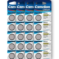 Pack de 20 Batteries 3 V CR2032 lithium de montre